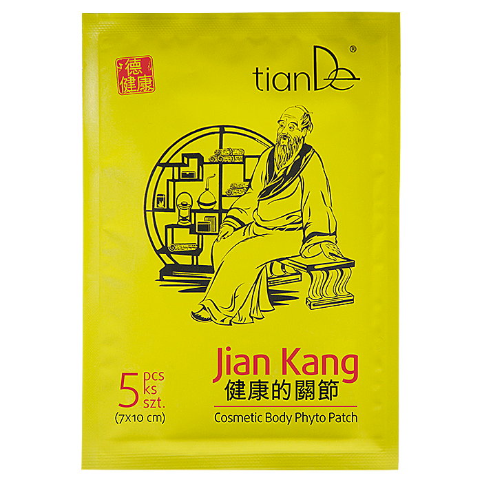 TianDe Jian Kang Kosmetyczny plaster ziołowy do ciała 5 szt.