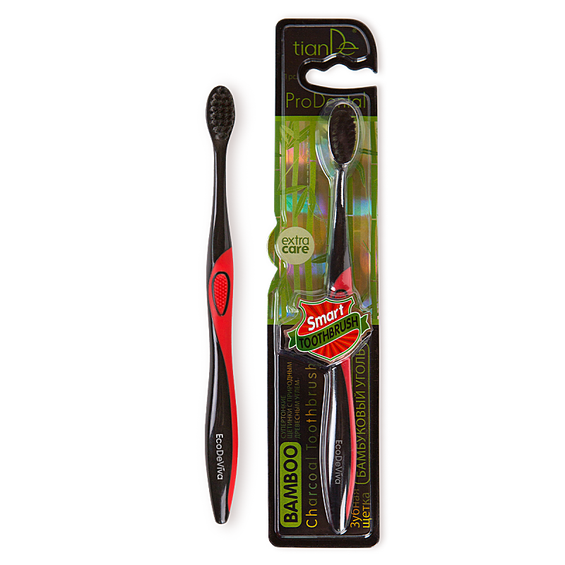 Szczoteczka do zębów „Węgiel bambusowy“