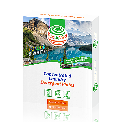Skoncentrowany detergent do prania w płatkach EcoDeViva, 42 szt.