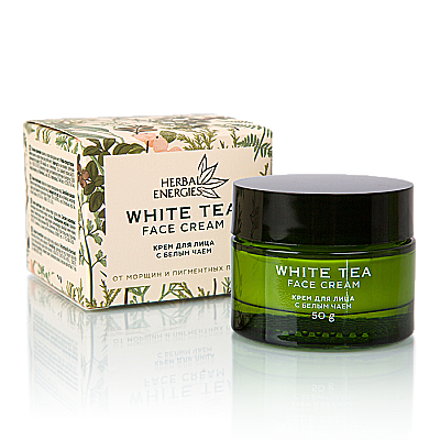 Krem do twarzy z białą herbatą Herbal energies, 50g