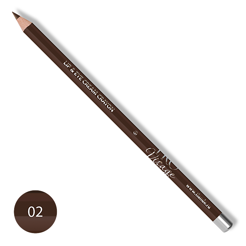 Kredka do ust i oczu „Pro Visage” 02 Dark Brown