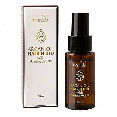 Fluid do włosów z olejem arganowym i aminokwasami, 50 ml
