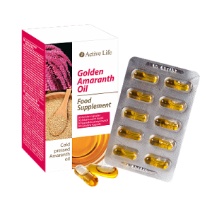 Golden Amaranth Oil 50 kapsułek po 0,5 g