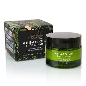 Krem do twarzy z olejkiem arganowym Herbal Energies, 50g