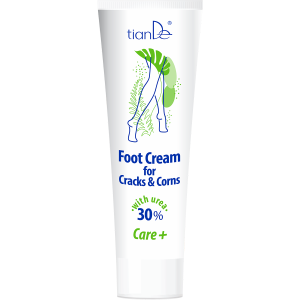Krem do stóp z 30% mocznikiem do skóry z pęknięciami i odciskami, 80 g